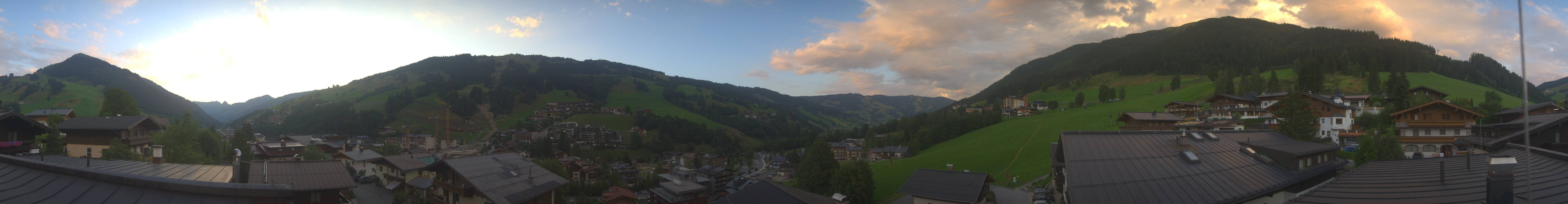 Archiv Foto Webcam Hinterglemm: Aussicht Hotel Talblick
