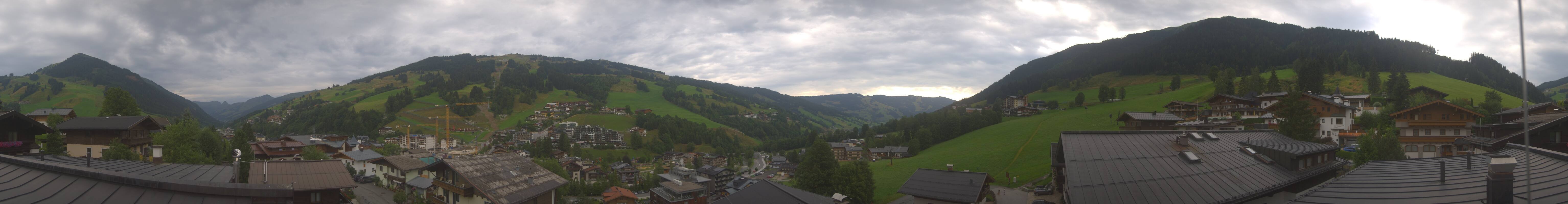 Archiv Foto Webcam Hinterglemm: Aussicht Hotel Talblick