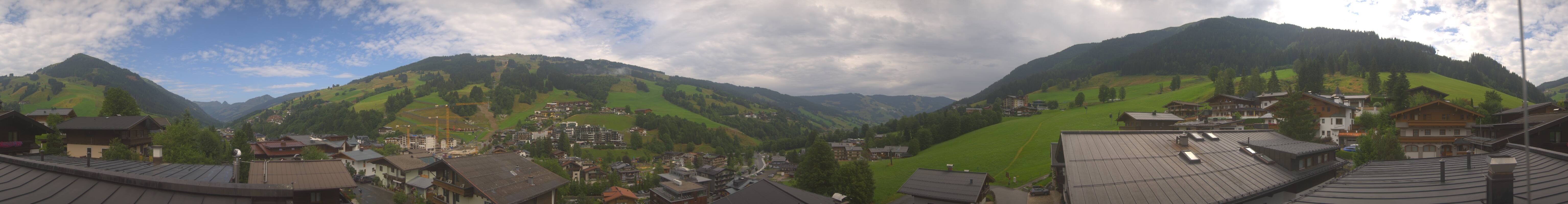 Archiv Foto Webcam Hinterglemm: Aussicht Hotel Talblick