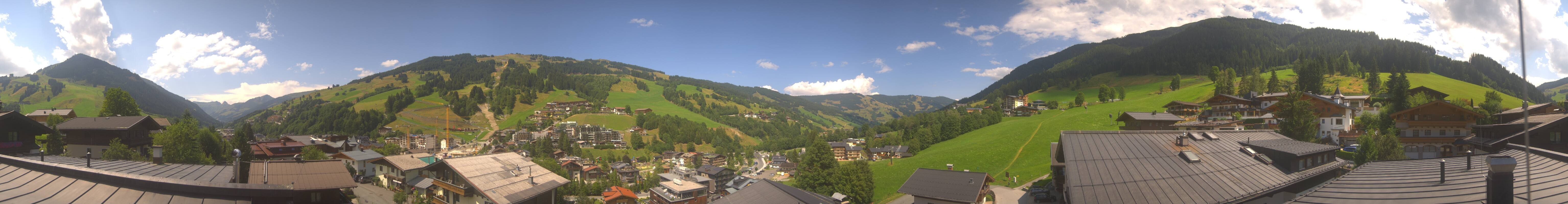 Archiv Foto Webcam Hinterglemm: Aussicht Hotel Talblick