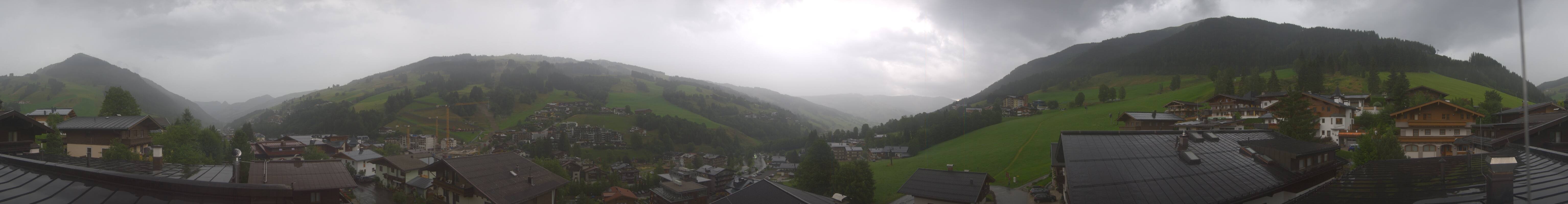 Archiv Foto Webcam Hinterglemm: Aussicht Hotel Talblick