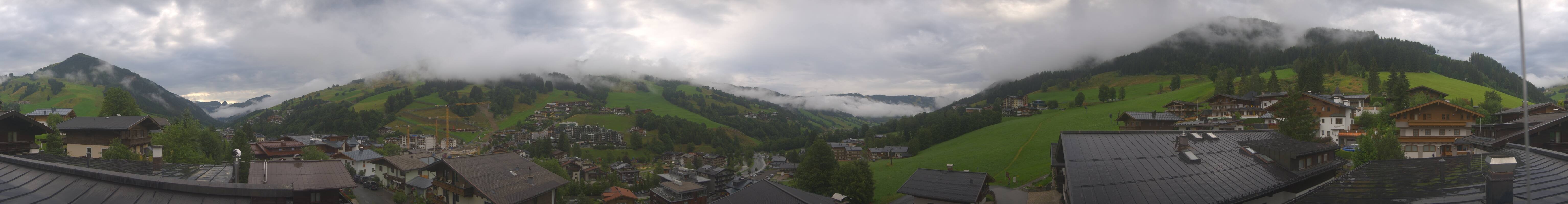Archiv Foto Webcam Hinterglemm: Aussicht Hotel Talblick