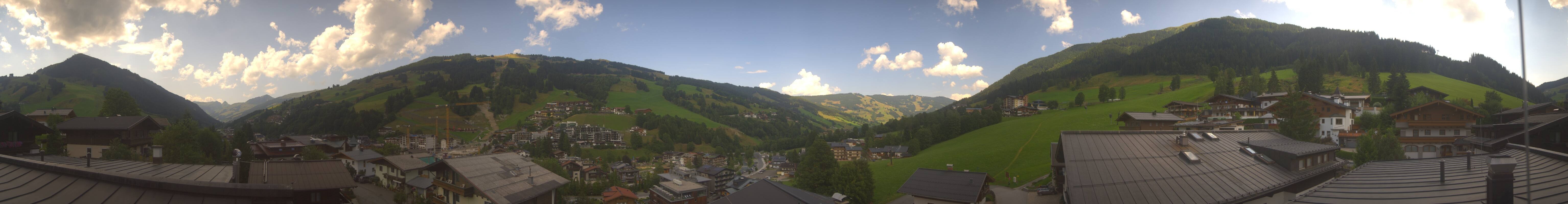 Archived image Webcam View from Hotel Talblick Hinterglemm