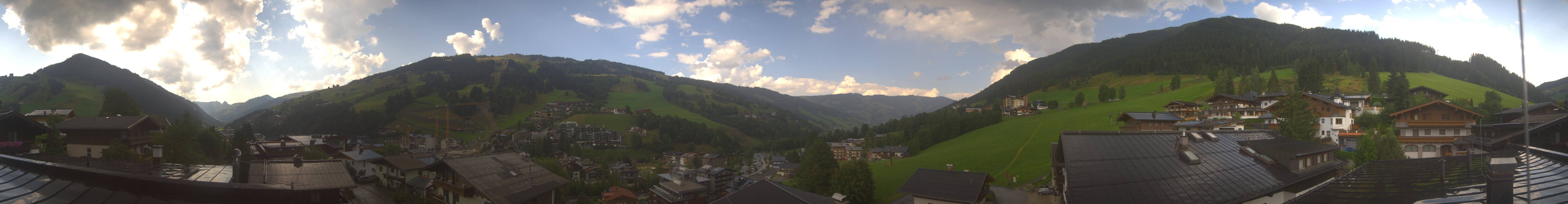 Archived image Webcam View from Hotel Talblick Hinterglemm