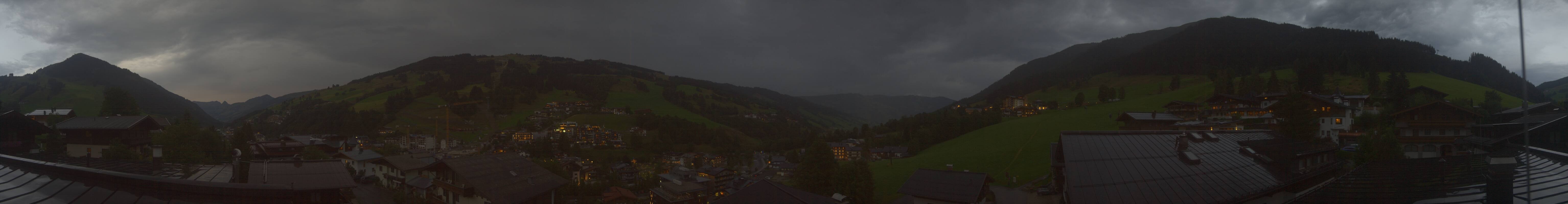 Archived image Webcam View from Hotel Talblick Hinterglemm