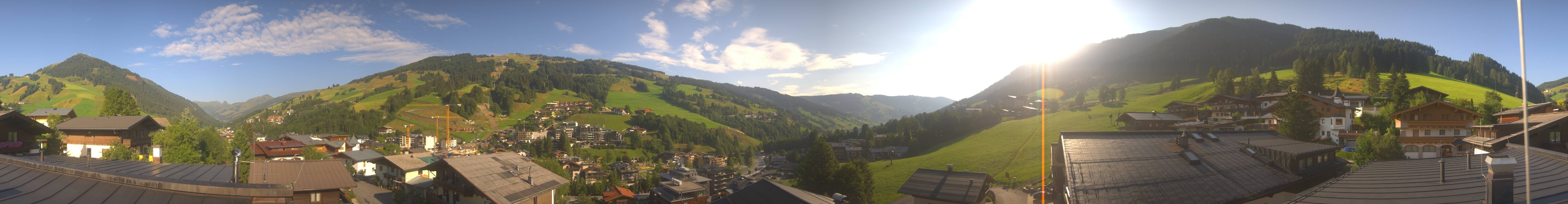 Archiv Foto Webcam Hinterglemm: Aussicht Hotel Talblick