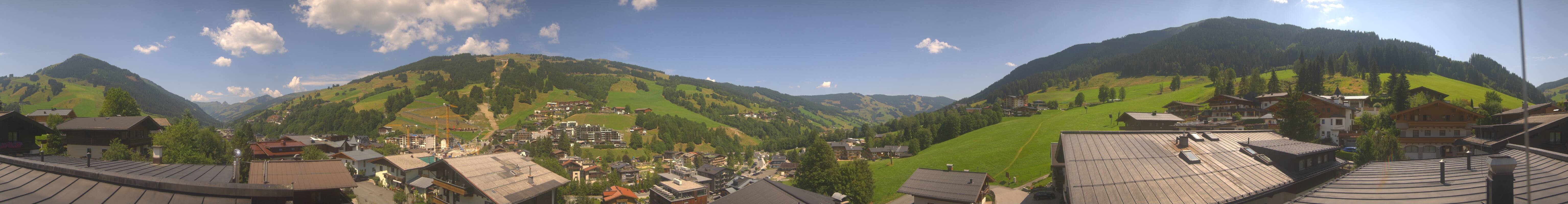 Archiv Foto Webcam Hinterglemm: Aussicht Hotel Talblick