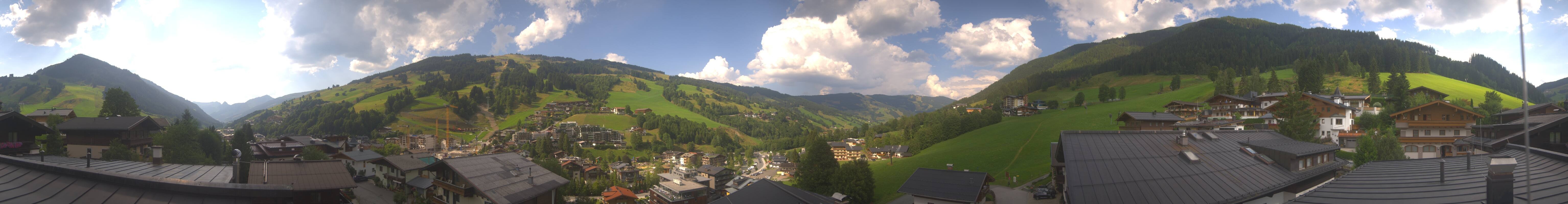 Archiv Foto Webcam Hinterglemm: Aussicht Hotel Talblick