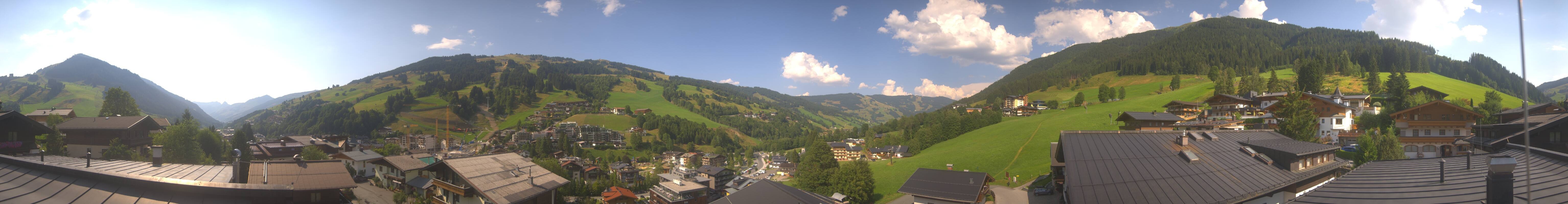 Archiv Foto Webcam Hinterglemm: Aussicht Hotel Talblick