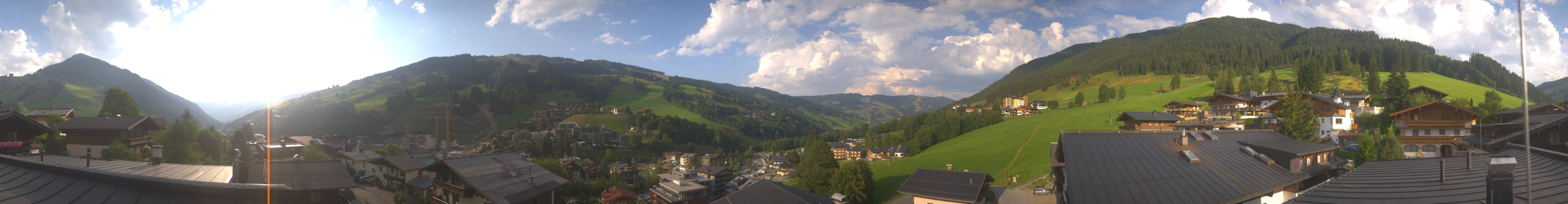 Archiv Foto Webcam Hinterglemm: Aussicht Hotel Talblick