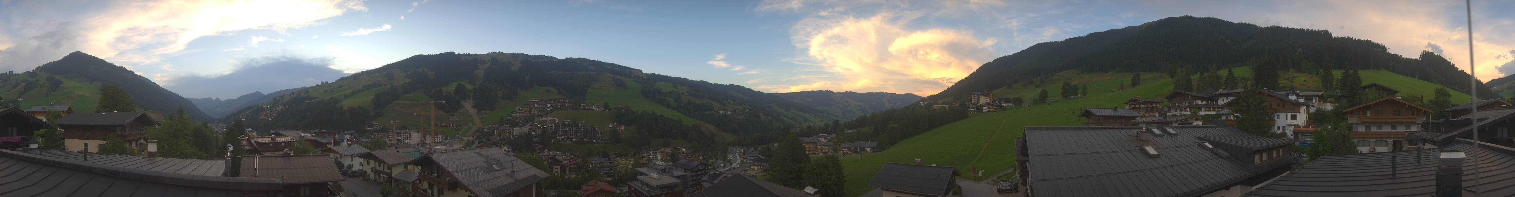 Archiv Foto Webcam Hinterglemm: Aussicht Hotel Talblick