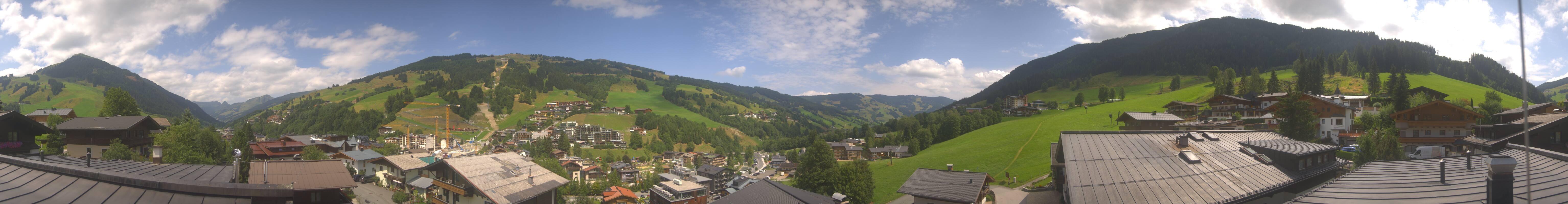 Archived image Webcam View from Hotel Talblick Hinterglemm