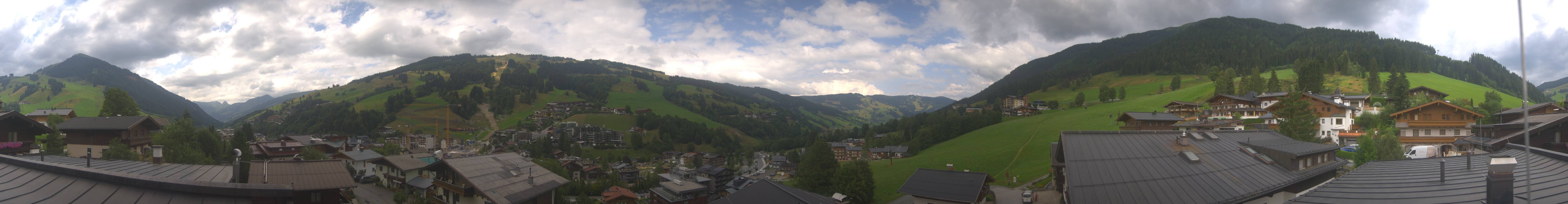 Archiv Foto Webcam Hinterglemm: Aussicht Hotel Talblick