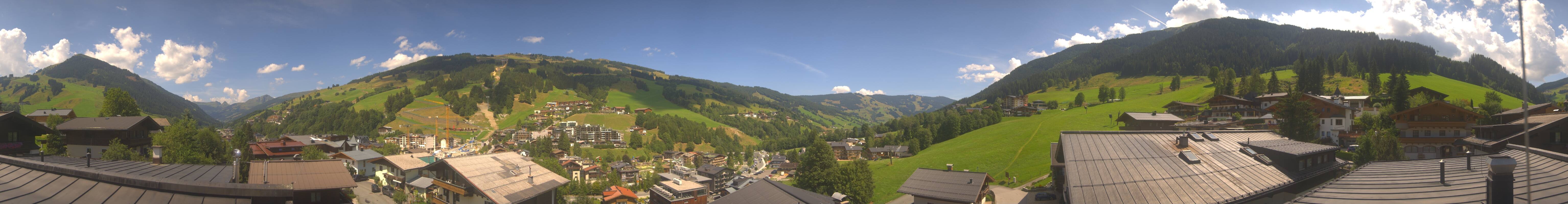Archiv Foto Webcam Hinterglemm: Aussicht Hotel Talblick