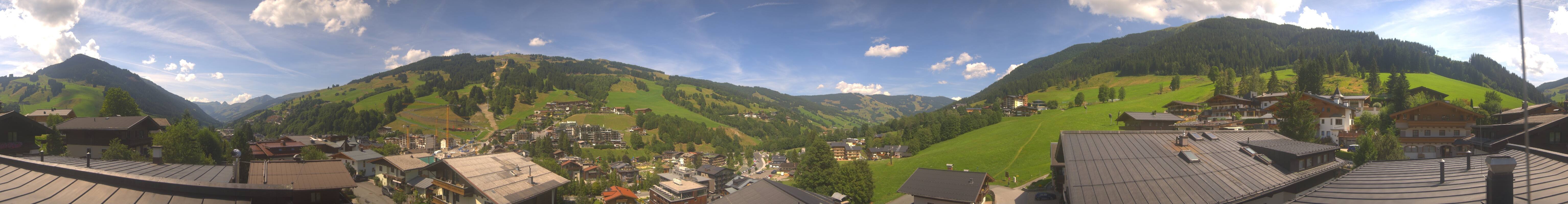 Archiv Foto Webcam Hinterglemm: Aussicht Hotel Talblick