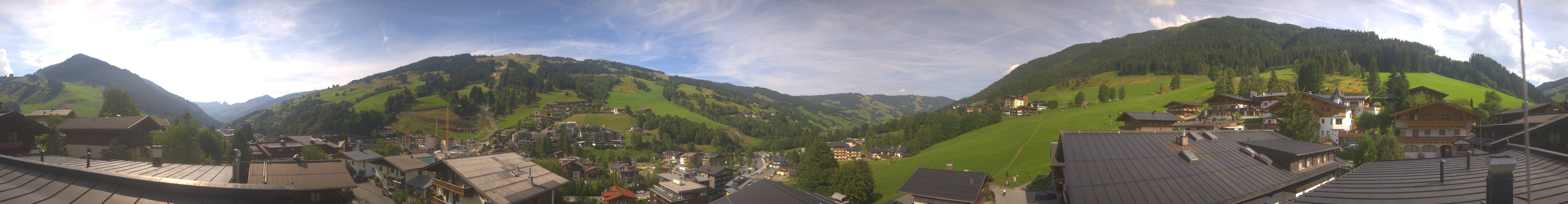 Archiv Foto Webcam Hinterglemm: Aussicht Hotel Talblick