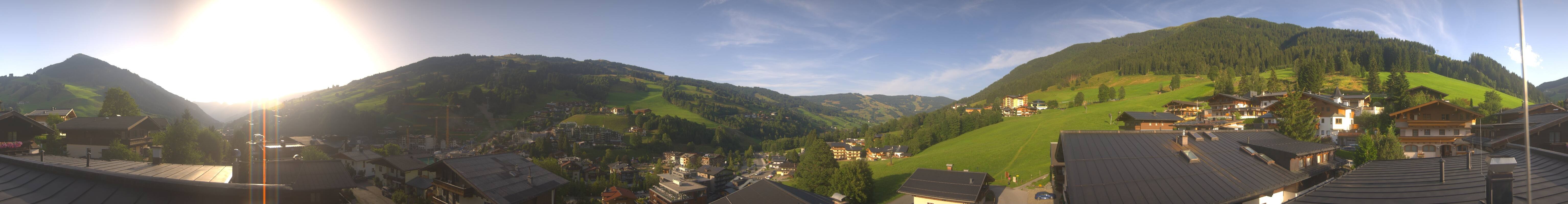 Archiv Foto Webcam Hinterglemm: Aussicht Hotel Talblick