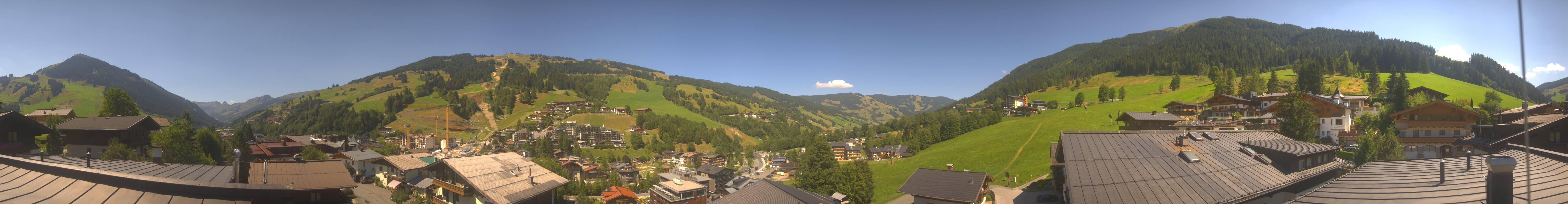 Archiv Foto Webcam Hinterglemm: Aussicht Hotel Talblick