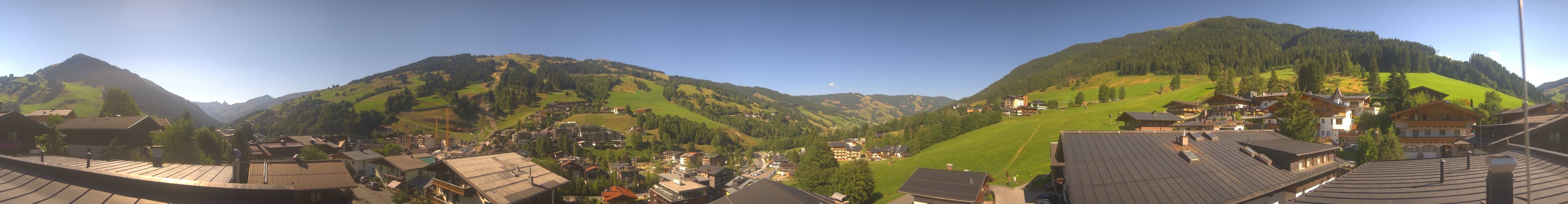Archiv Foto Webcam Hinterglemm: Aussicht Hotel Talblick