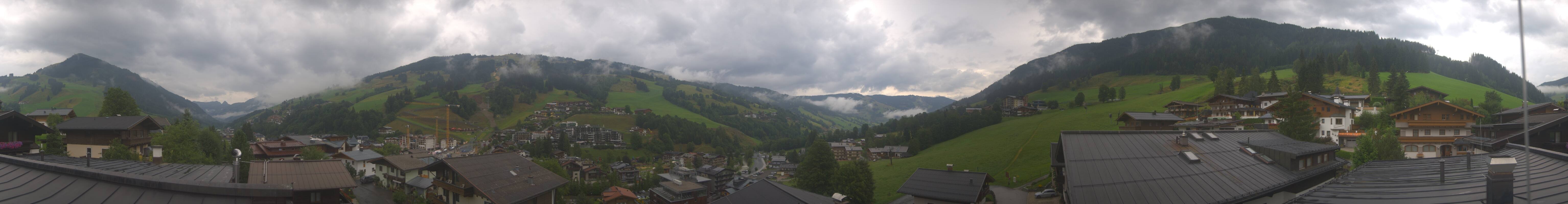 Archiv Foto Webcam Hinterglemm: Aussicht Hotel Talblick