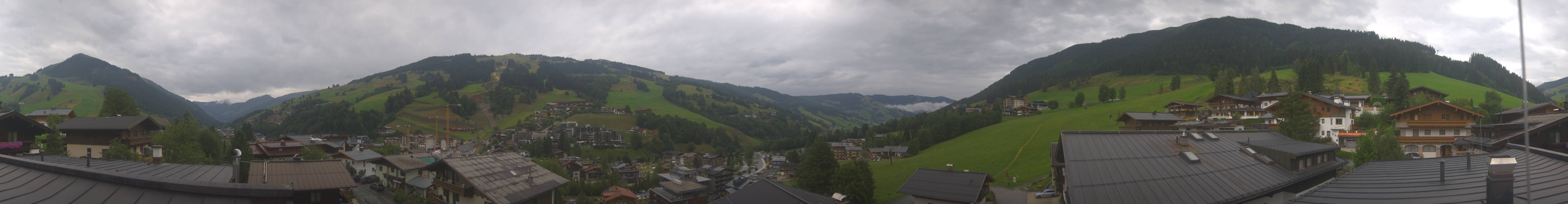 Archived image Webcam View from Hotel Talblick Hinterglemm
