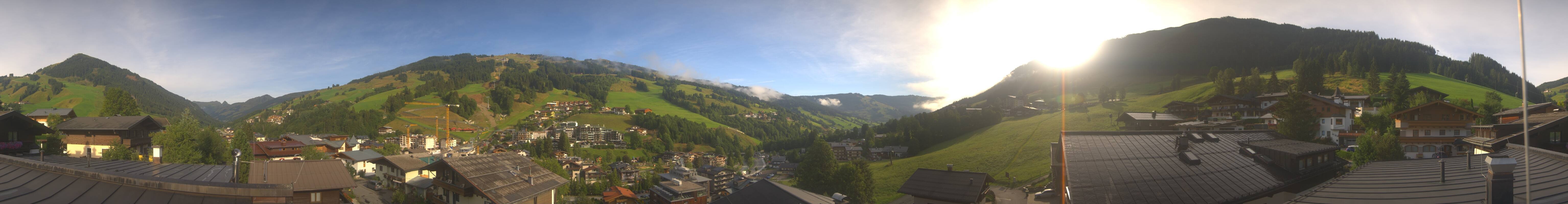 Archiv Foto Webcam Hinterglemm: Aussicht Hotel Talblick