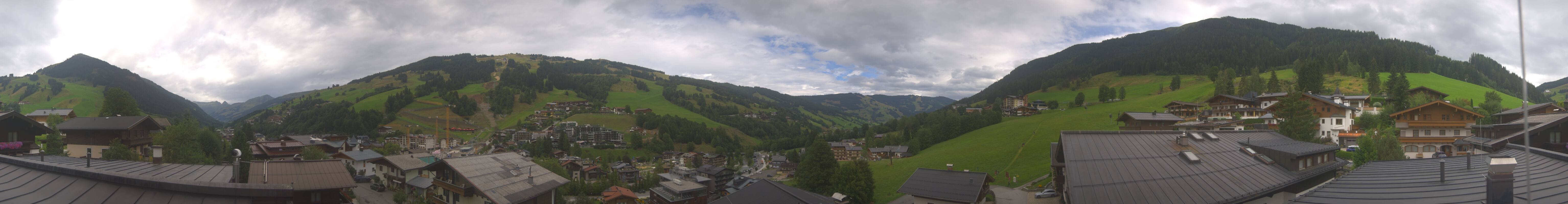 Archiv Foto Webcam Hinterglemm: Aussicht Hotel Talblick