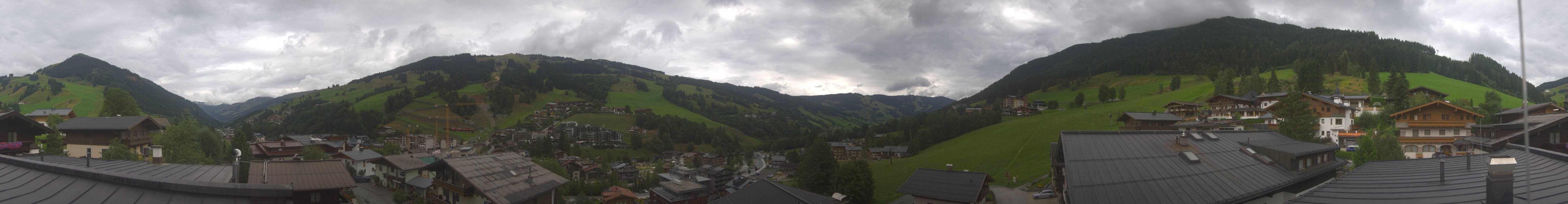 Archiv Foto Webcam Hinterglemm: Aussicht Hotel Talblick