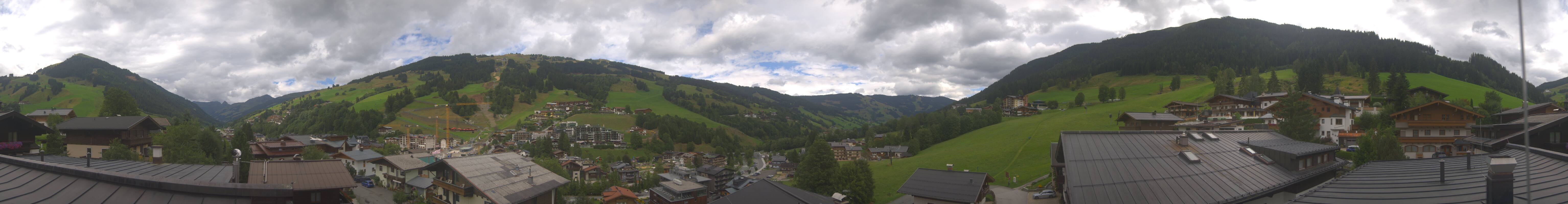 Archiv Foto Webcam Hinterglemm: Aussicht Hotel Talblick