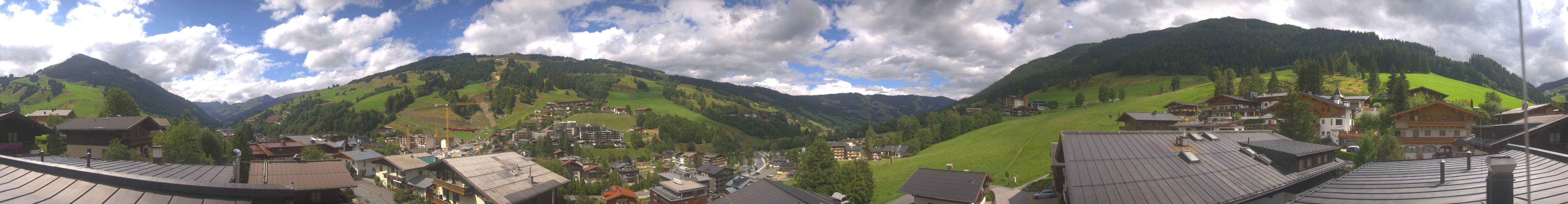 Archiv Foto Webcam Hinterglemm: Aussicht Hotel Talblick