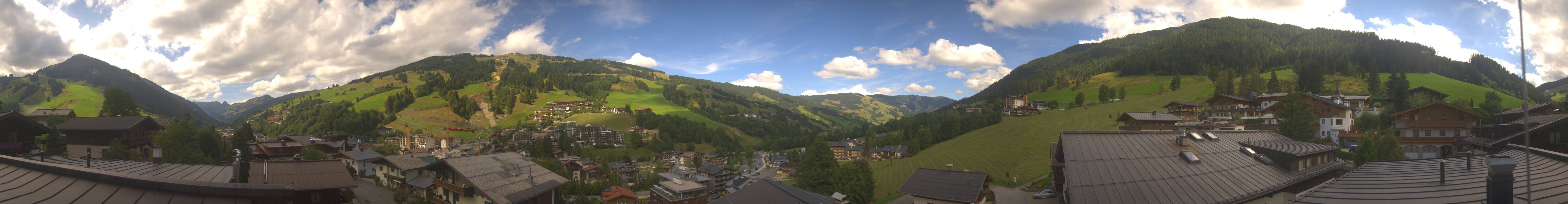 Archiv Foto Webcam Hinterglemm: Aussicht Hotel Talblick