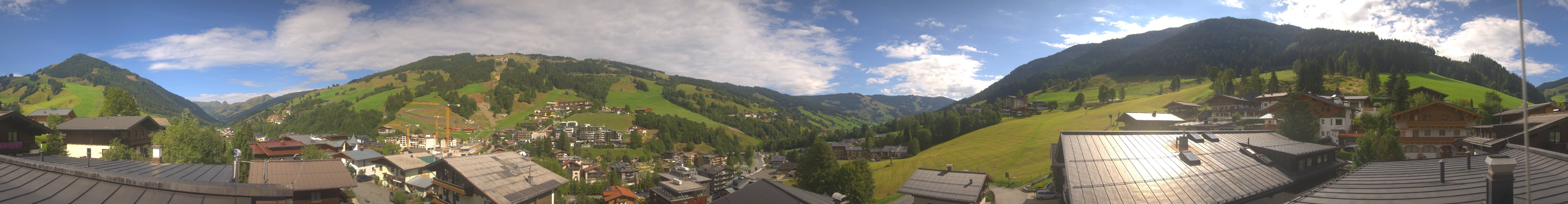 Archiv Foto Webcam Hinterglemm: Aussicht Hotel Talblick