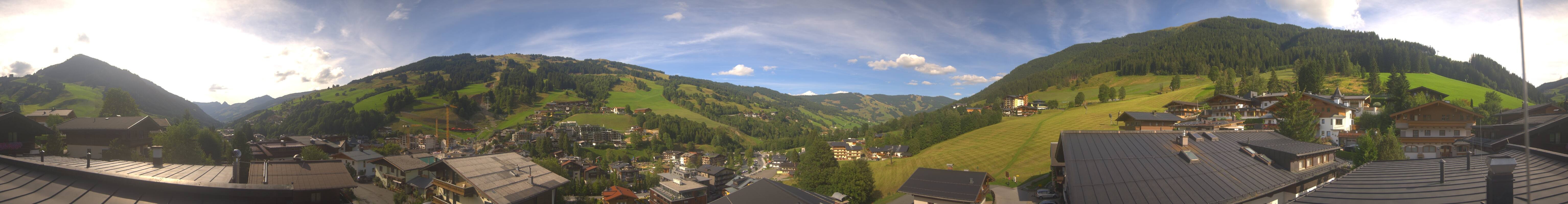 Archiv Foto Webcam Hinterglemm: Aussicht Hotel Talblick