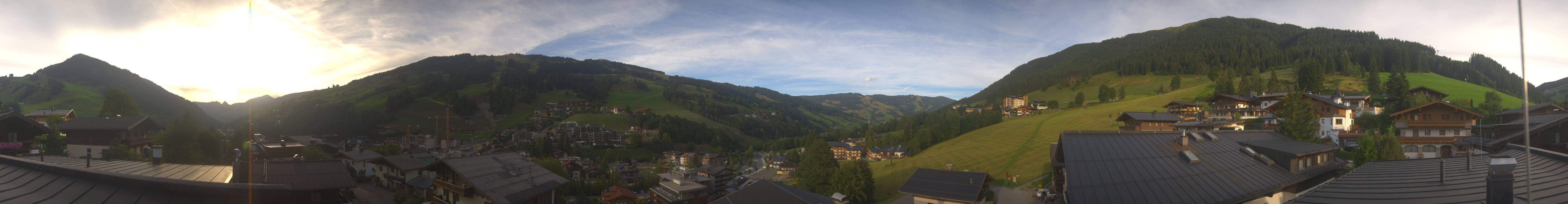 Archiv Foto Webcam Hinterglemm: Aussicht Hotel Talblick
