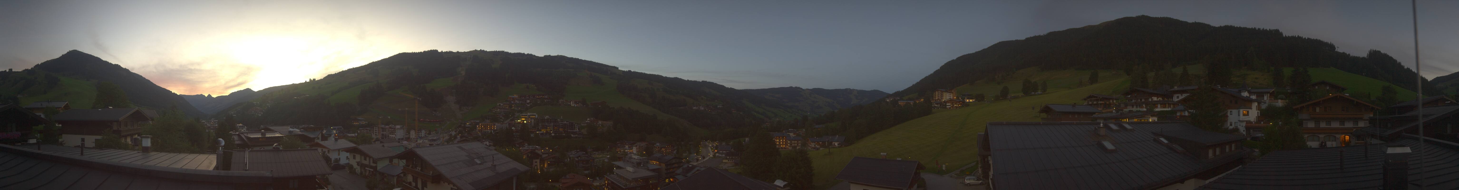 Archiv Foto Webcam Hinterglemm: Aussicht Hotel Talblick