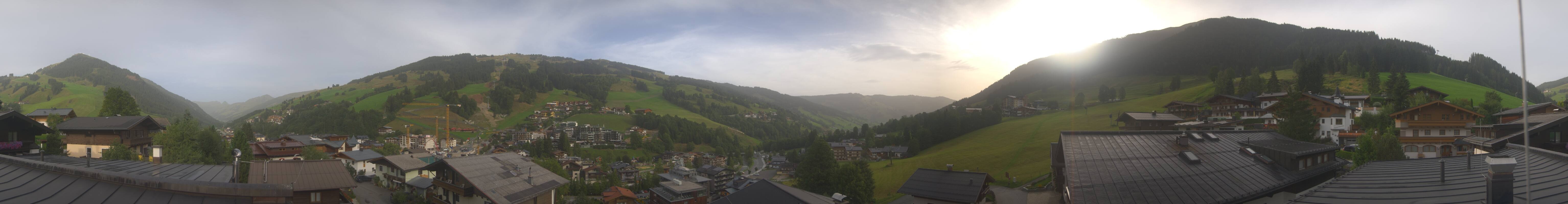 Archived image Webcam View from Hotel Talblick Hinterglemm