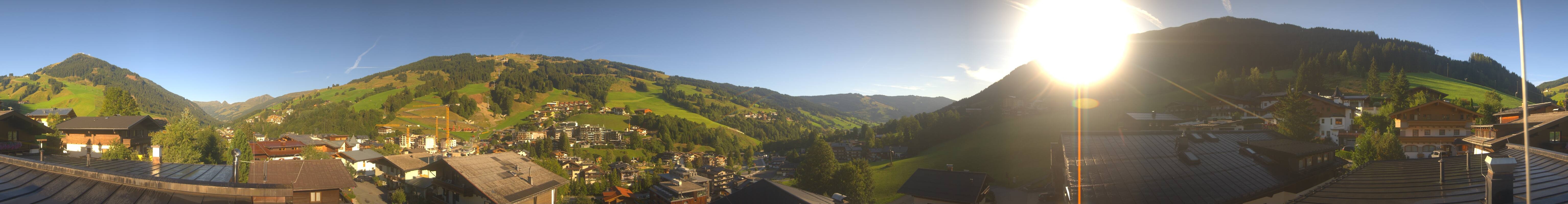 Archiv Foto Webcam Hinterglemm: Aussicht Hotel Talblick