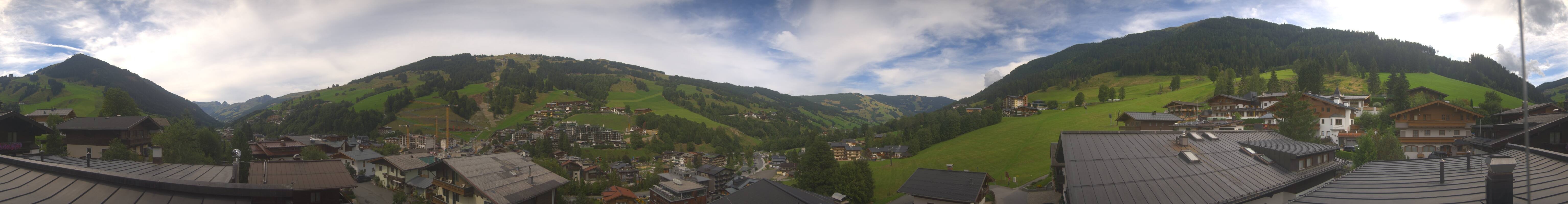 Archived image Webcam View from Hotel Talblick Hinterglemm