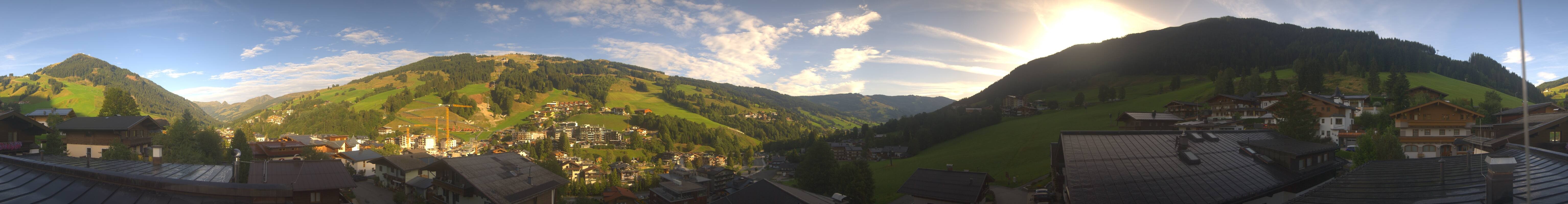 Archiv Foto Webcam Hinterglemm: Aussicht Hotel Talblick
