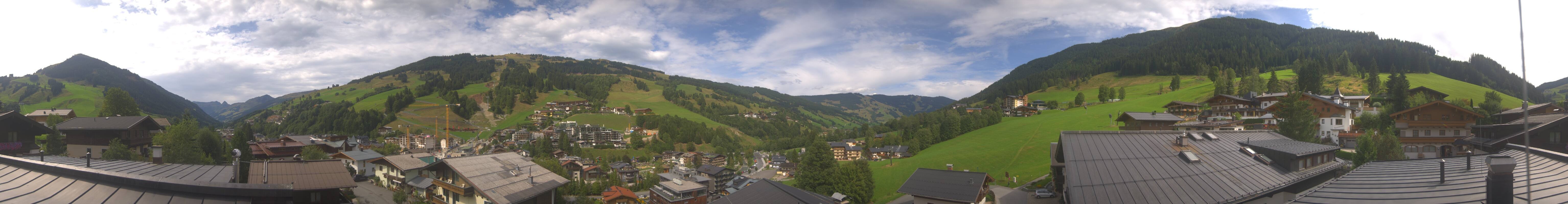 Archiv Foto Webcam Hinterglemm: Aussicht Hotel Talblick