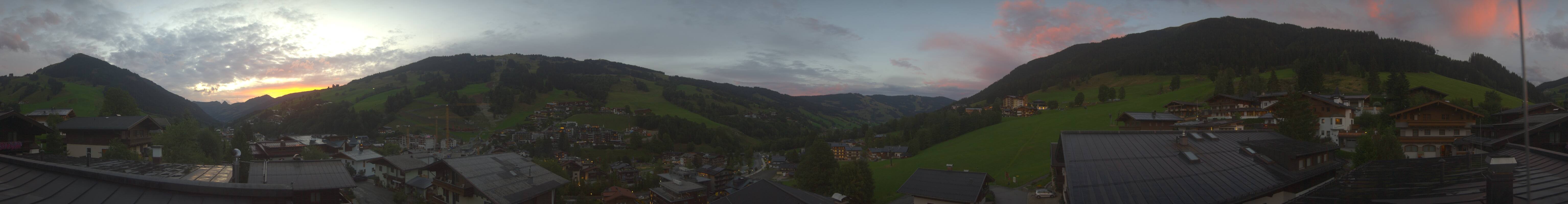 Archiv Foto Webcam Hinterglemm: Aussicht Hotel Talblick