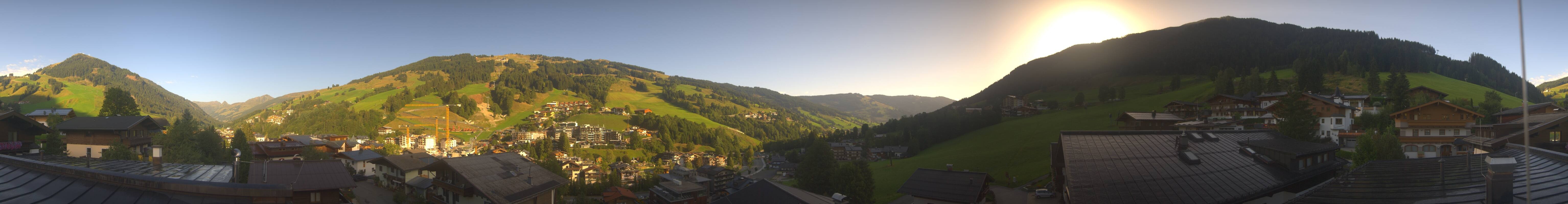 Archiv Foto Webcam Hinterglemm: Aussicht Hotel Talblick