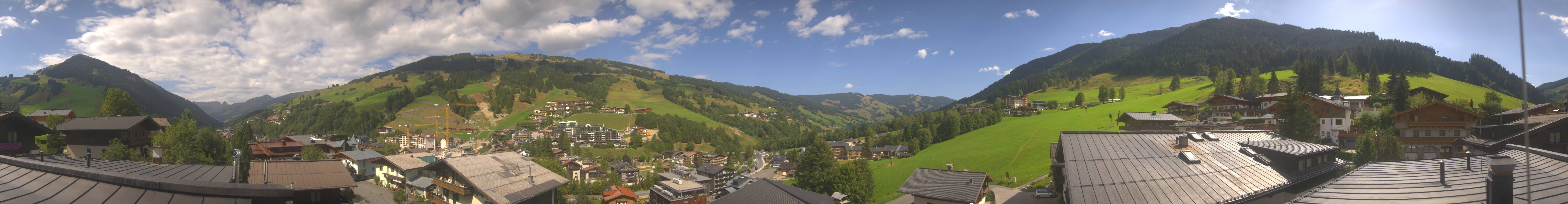 Archiv Foto Webcam Hinterglemm: Aussicht Hotel Talblick