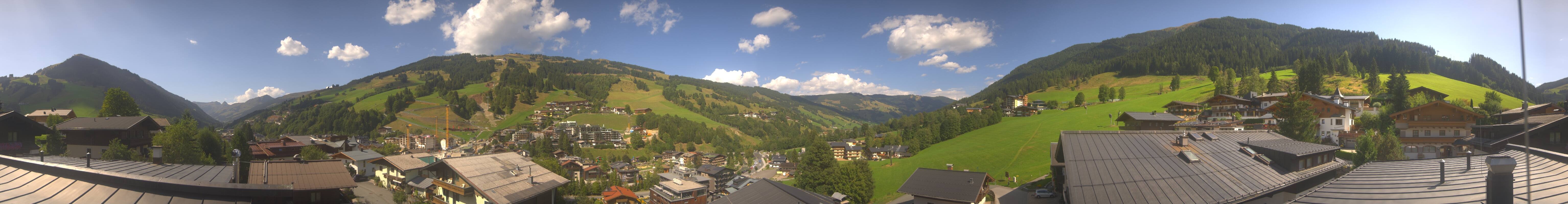 Archiv Foto Webcam Hinterglemm: Aussicht Hotel Talblick