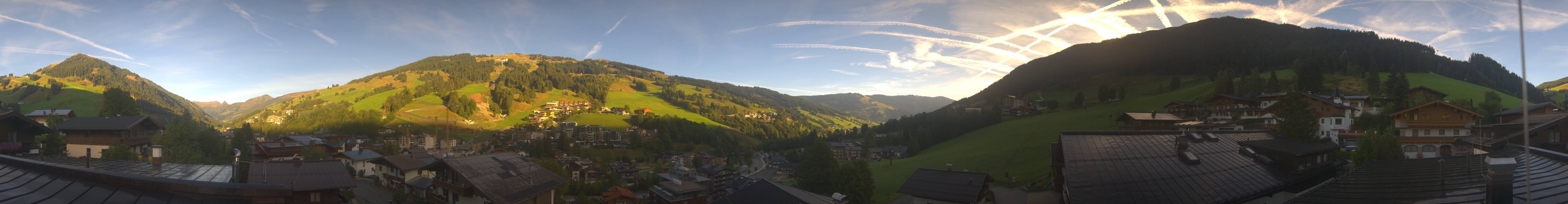 Archiv Foto Webcam Hinterglemm: Aussicht Hotel Talblick
