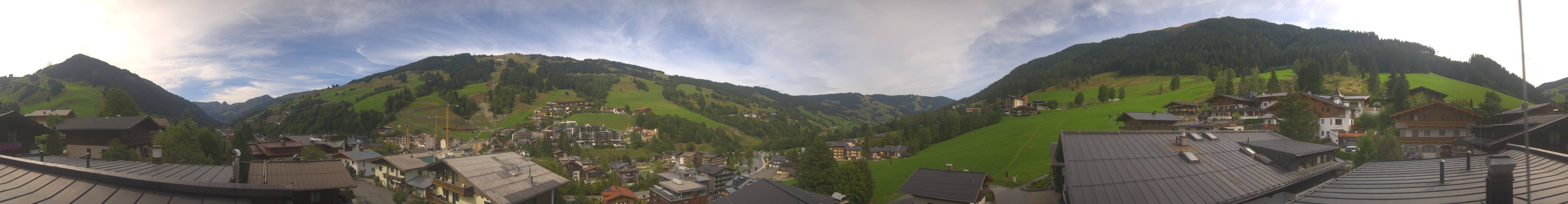 Archiv Foto Webcam Hinterglemm: Aussicht Hotel Talblick