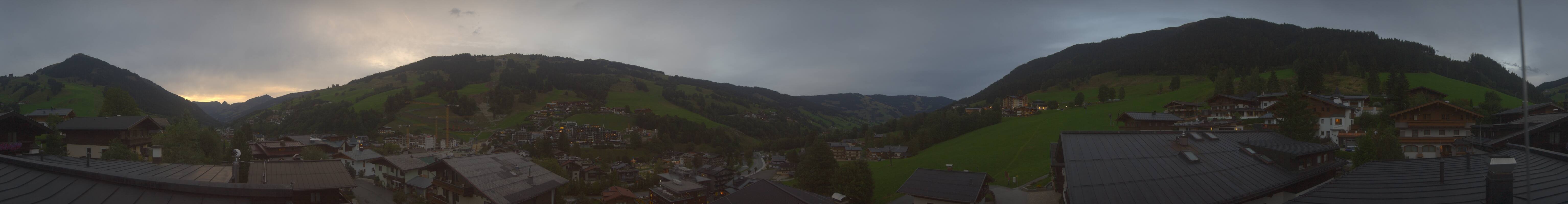 Archiv Foto Webcam Hinterglemm: Aussicht Hotel Talblick