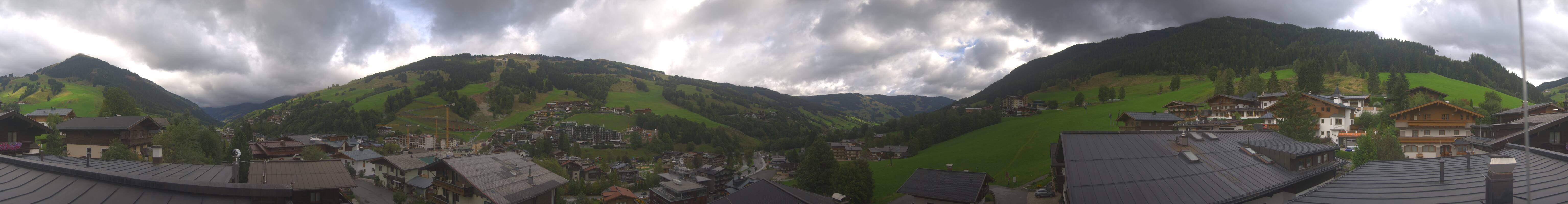 Archiv Foto Webcam Hinterglemm: Aussicht Hotel Talblick