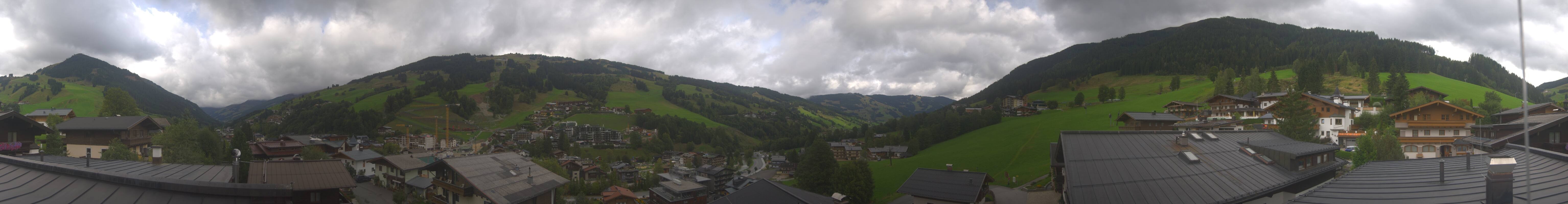 Archiv Foto Webcam Hinterglemm: Aussicht Hotel Talblick