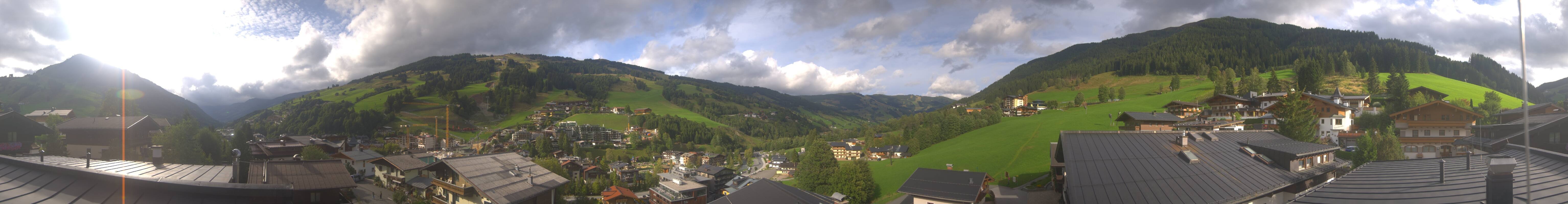 Archiv Foto Webcam Hinterglemm: Aussicht Hotel Talblick